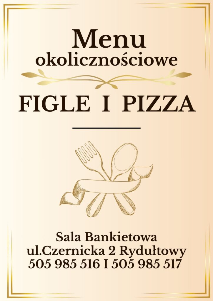 menu okolicznosciowe